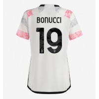 Fotbalové Dres Juventus Leonardo Bonucci #19 Dámské Venkovní 2023-24 Krátký Rukáv